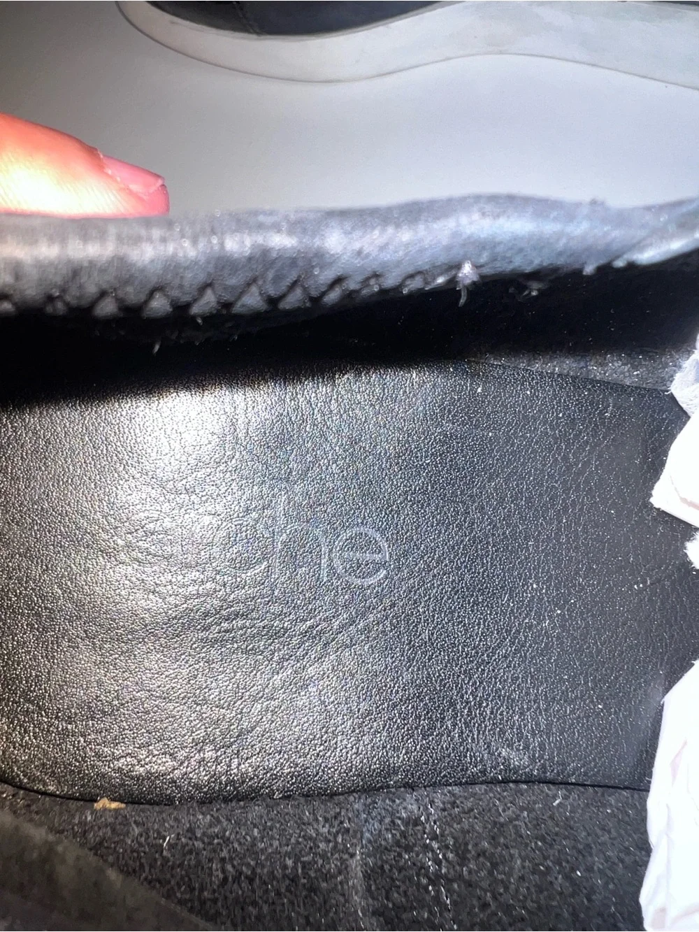 Arche Black Lace-Up Sneakers with Patent Toe Cap